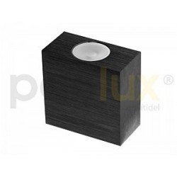 Dekorativní svítidlo nástěné LED VARIO 1LED 3W(700mA) černé teplá bílá Panlux