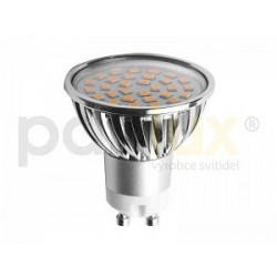 Výkoná Led žárovka Panlux LED SMD C30 GU10 4W 420lm studená bílá