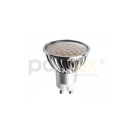 Výkoná Led žárovka Panlux LED SMD C30 GU10 4W 420lm studená bílá