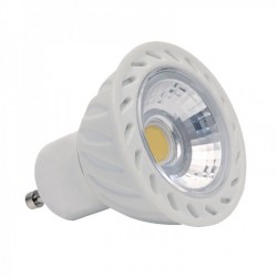 Výkoná Led žárovka Kanlux LED COB 7W C GU10-WW 500lm teplá bílá