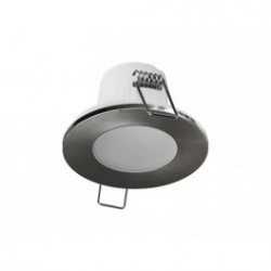 Panlux LED SPOTLIGHT IP65 5W podhled, bodovka, chrom broušený - teplá bílá