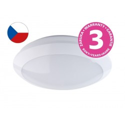 Panlux ZEUS LED S NM přisazené stropní a nástěnné kruhové svítidlo16W, radar sensor a nouzový modul IP65