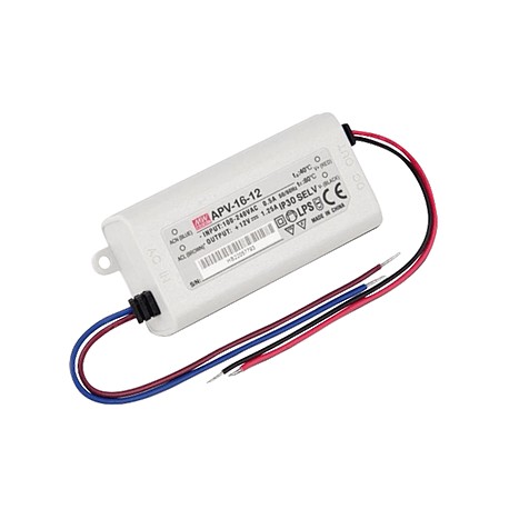 LED DRIVER Meanwell APV-16-12 12V/16W CV IP42