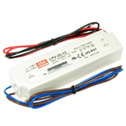 LED DRIVER Meanwell LPV-35-12V  IP67