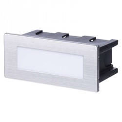 EMOS LED orientační vestavné svítidlo 123×53, 1,5W tep. bílá IP65