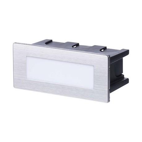 EMOS LED orientační vestavné svítidlo 123×53, 1,5W tep. bílá IP65
