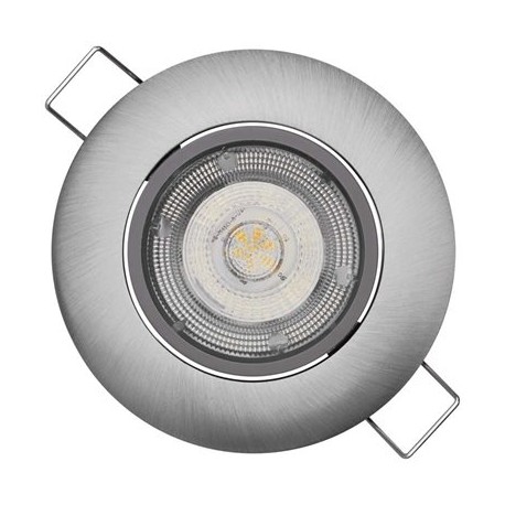 EMOS LED bodové svítidlo Exclusive stříbrné, 5W neutrální bílá