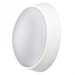 EMOS LED přisazené svítidlo, kruh černá/bílá 14W teplá bílá