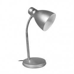 Kancelářská stolní lampa Kanlux ZARA HR-40-SR stříbrná (07560)