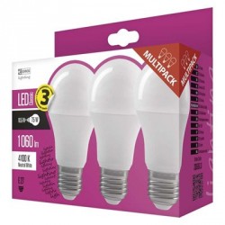 EMOS LED žárovka Classic A60 10.5W E27 neutrální bílá 3Ks