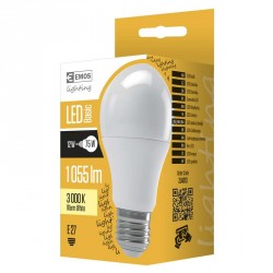 EMOS LED žárovka A60 12W E27 teplá bílá