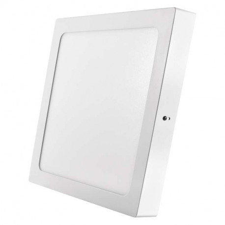 EMOS LED panel 300×300, přisazený bílý, 24W neutrální bílá