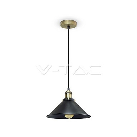 Metal Pendant Light Black, VT-7424