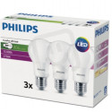 LED žárovky PHILIPS SET  3ks CorePro LEDbulb 8W 827 A60 E27 FR ND 806lm 2700k