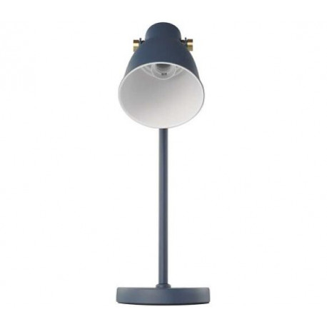 Emos stolní lampa JULIAN na žárovku E27, modrá (Z7621BL)