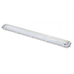 Solight stropní osvětlení prachotěsné, G13, pro 2x 120cm LED trubice, IP65, 127cm (WO512)