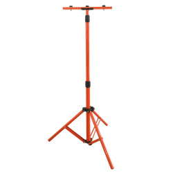 Solight stojan teleskopický pro LED reflektory, 60-150cm, pro 1-2 reflektory, oranžová barva (WM-150-S)