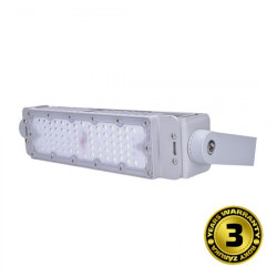 Solight LED venkovní reflektor Pro+2, 50W, 6500lm, 5000K, IP65 šedá (WM-50W-PP)