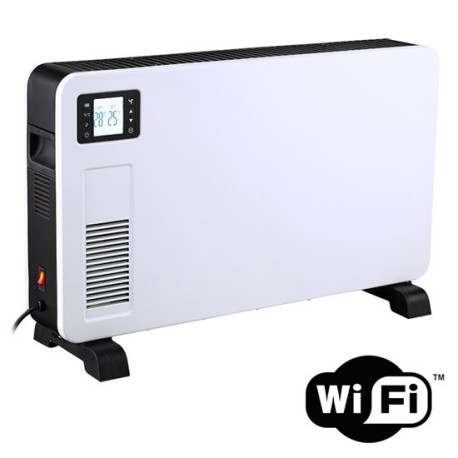 Solight horkovzdušný konvektor 2300W, WiFi, LCD, ventilátor, časovač, nastavitelný termostat (KP02WIFI)