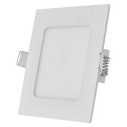 EMOS LED vestavné svítidlo NEXXO, čtvercové, bílé, 7W, teplá bílá