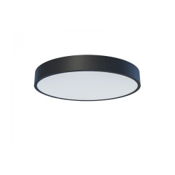 Panlux VERONA CIRCLE přisazené stropní či nástěnné LED svítidlo 15W-18W-24W, černá CCT