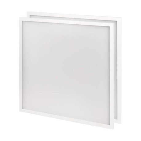 EMOS LED panel MAXXO 60×60, čtvercový vestavný bílý, 40W neutrální bílá (2Ks)