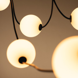 Světelná girlanda Kanlux LED STONO MILK GRL 6M (38031)