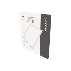 EMOS LED panel MAXXO 60×60, čtvercový vestavný bílý, 40W neutrální bílá (2Ks)