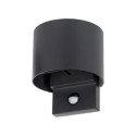KANLUX REKA PIR EL 7W-O-GR senzor, Nástěnné svítidlo LED (28995)