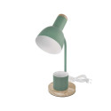 EMOS Stolní lampa POPPY na žárovku E27, zelená