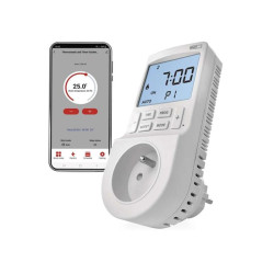 EMOS Smart termostat EMOS do zásuvky s funkcí digitálního časovače 2v1 s WiFi