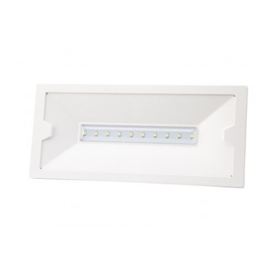 LED nouzové svítidlo PLUTO, 4W, 100lm, IP65, 3h, PN35200015