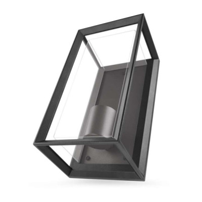 EMOS LED zahradní nástěnné svítidlo MALVA, 13 × 12 × 25 cm, 1 × E27, 15 W