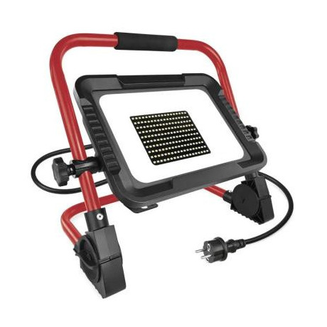 EMOS LED reflektor ELION 100W, červeno-černý, IP65, 16 000 lm, neutrální bílá , ZS3353