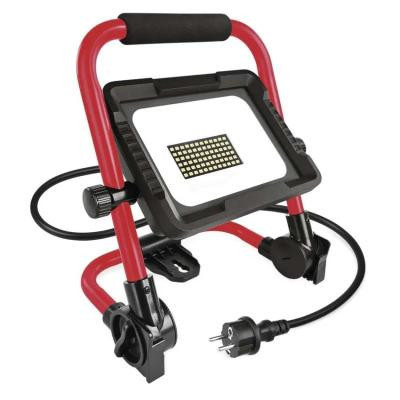 EMOS LED reflektor ELION 30W, červeno-černý, IP65, 4800 lm, neutrální bílá, ZS3333