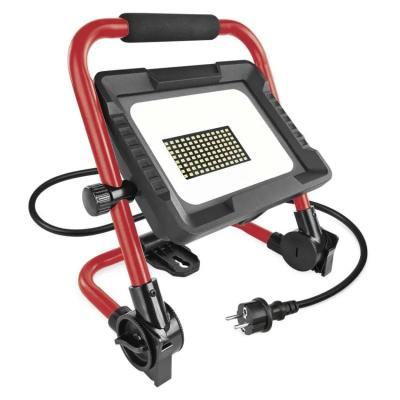 EMOS LED reflektor ELION 50W, červeno-černý, IP65, 8000 lm, neutrální bílá, ZS3343