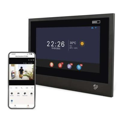 EMOS GoSmart Přídavný monitor IP880B 2WIRE domácího videotelefonu IP880A 2WIRE, H4081